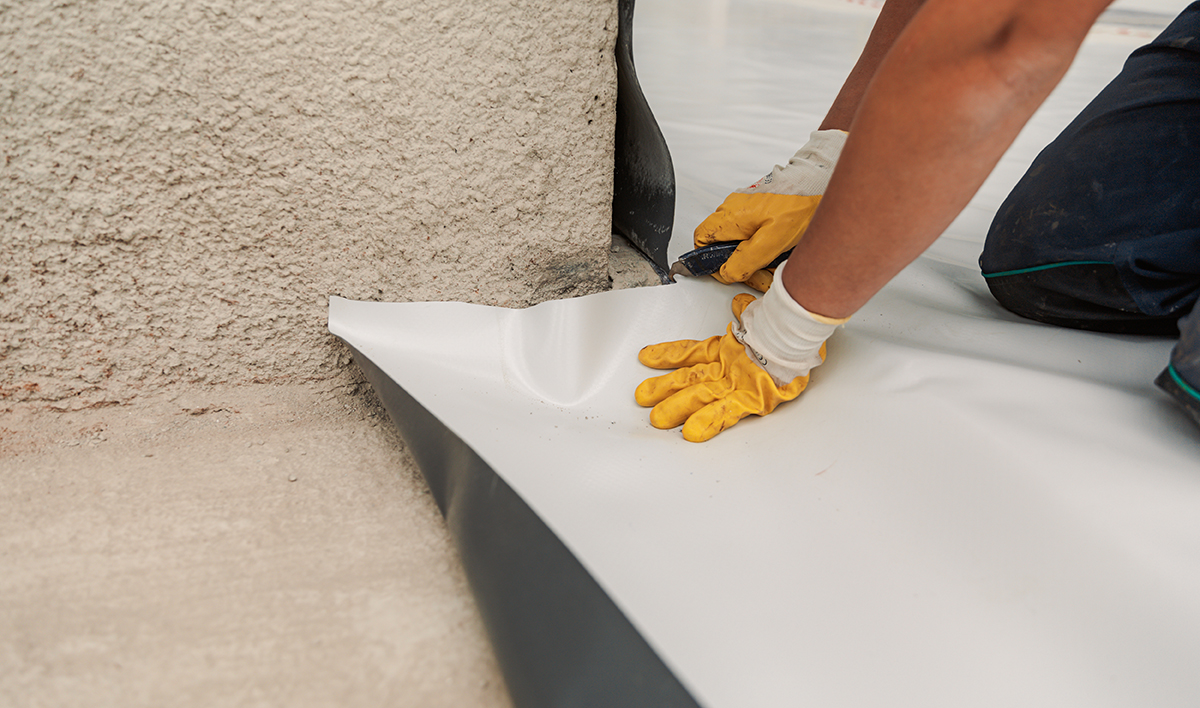 Top Questions About EPDM Roofing 4 Worker Specialized In Mounting PVC Membranes, TPO In The Process