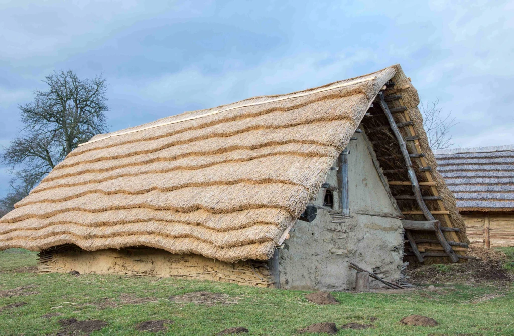 Celebrating a Love of History This Valentine's Day by HAVN Roofing 2 Ancient Straw Roof