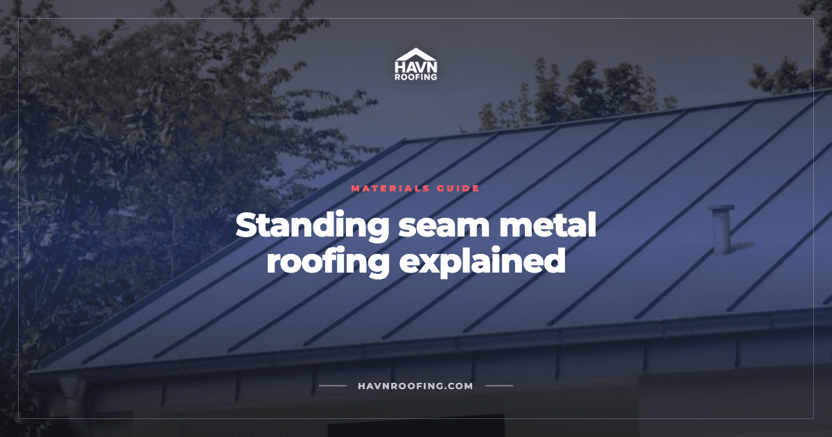Standing Seam Metal Roofing Explained 2 Havn Standing Seam Metal Cover
